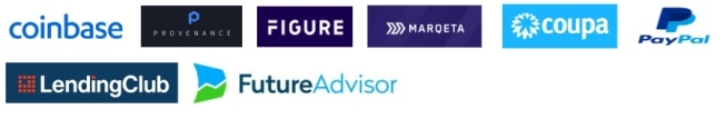 Coinbase, Provenance, Figure, Marqeta, Coupa, PayPal, LendingClub and FutureAdvisor